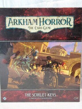 Arkham Horror LCG: The Scarlet Keys Campaign Expansion - New & Factory Sealed